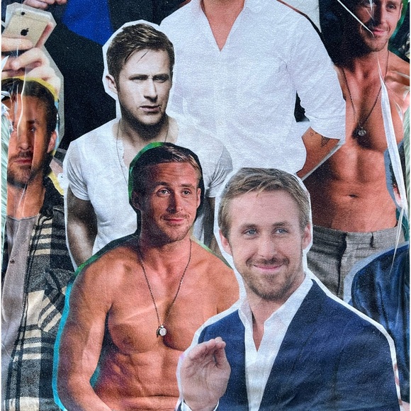 Vintage 2000’s Ryan Gosling Fan-wear Collage T-Shirt - Picture 6 of 8